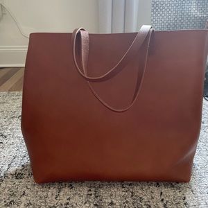Madewell Zip Top Transport Tote